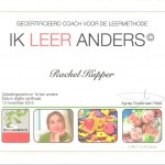 Certificaat Rachel